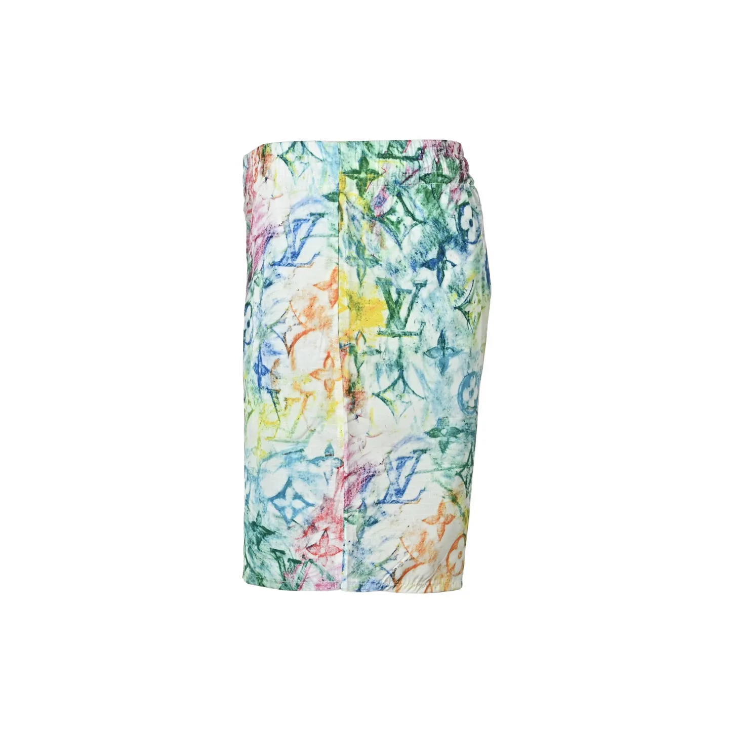Louis Vuitton/Louis Vuitton 21ss crayon graffiti nylon beach shorts